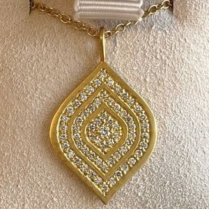 JAMIE WOLF ~ 18K Diamond Aladdin Pendant Necklace